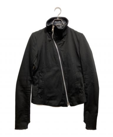 中古・古着通販】EKAM (エカム) レザー切替ハイネックジャケット