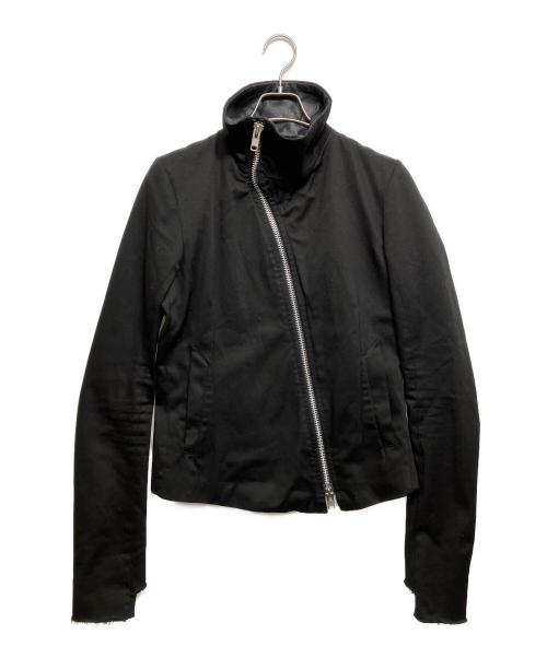 EKAM（エカム）EKAM (エカム) レザー切替ハイネックジャケット ブラック サイズ:Lの古着・服飾アイテム