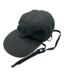 kijima takayuki（キジマタカユキ）の古着「SUPIMA LINEN SILK 6PANEL CAP」｜ブラック