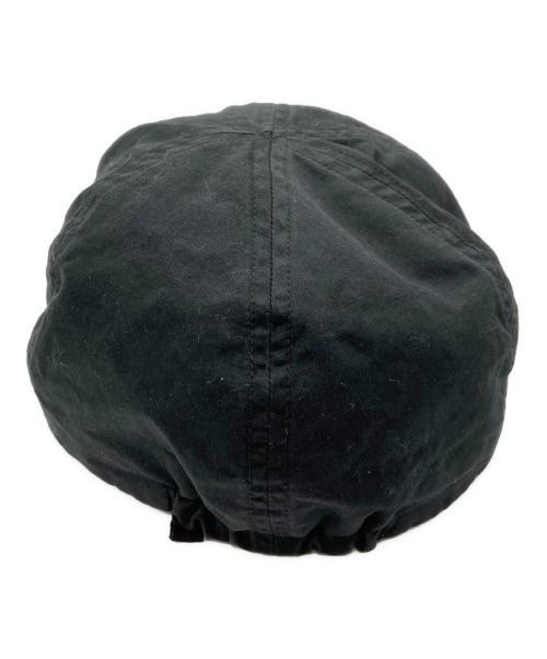 kijima takayuki（キジマタカユキ）kijima takayuki (キジマタカユキ) SUPIMA LINEN SILK 6PANEL CAP ブラック サイズ:SIZE 1の古着・服飾アイテム