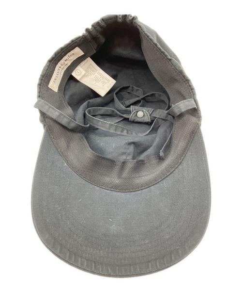 kijima takayuki（キジマタカユキ）kijima takayuki (キジマタカユキ) SUPIMA LINEN SILK 6PANEL CAP ブラック サイズ:SIZE 1の古着・服飾アイテム