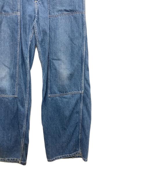 URU（ウル）URU (ウル) DOUBLE KNEE PANTS TYPE C インディゴ サイズ:1の古着・服飾アイテム