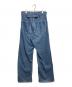 URU (ウル) DOUBLE KNEE PANTS TYPE C インディゴ サイズ:1：8000円