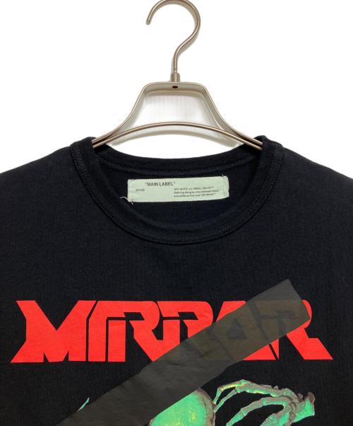 OFFWHITE（オフホワイト）OFFWHITE (オフホワイト) MIRROR SKULL TEE BLACK ブラック サイズ:XSの古着・服飾アイテム