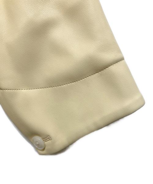 MACPHEE（マカフィー）MACPHEE (マカフィー) レザーライク カバーオール ベージュ サイズ:36の古着・服飾アイテム
