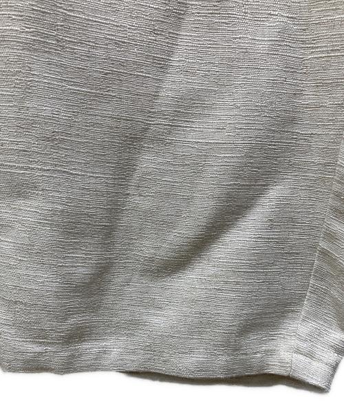 GALERIE VIE（ギャルリーヴィー）GALERIE VIE (ギャルリーヴィー) スムースリネン オープンカラージャンプスーツ ベージュ サイズ:Fの古着・服飾アイテム
