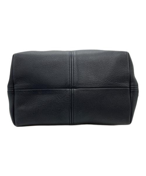 ANYA HINDMARCH（アニヤ・ハインドマーチ）ANYA HINDMARCH (アニヤ・ハインドマーチ) Build a Bag レザーショルダーバッグ ネイビーの古着・服飾アイテム