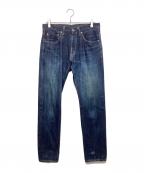 ONI DENIMオニデニム）の古着「スリムジーンズ」｜インディゴ