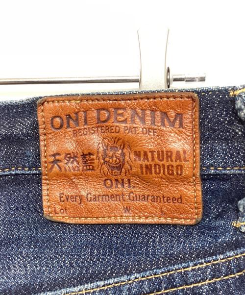 ONI DENIM（オニデニム）ONI DENIM (オニデニム) スリムジーンズ インディゴ サイズ:W31の古着・服飾アイテム