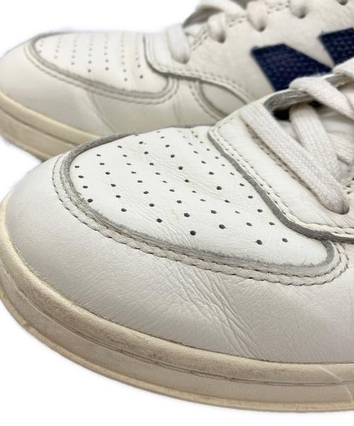 NEW BALANCE（ニューバランス）NEW BALANCE (ニューバランス) Aimé Leon Dore (エメ レオン ドレ) T500 ローカットスニーカー ホワイト×ネイビー サイズ:27の古着・服飾アイテム