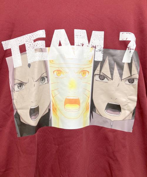 LIBERE（リベーレ）LIBERE (リベーレ) コラボアニメプリントパーカー バーガンディ サイズ:1の古着・服飾アイテム