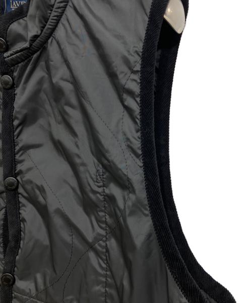 LAVENHAM（ラベンハム）LAVENHAM (ラベンハム) ライトウェイト キルティングベスト ブラック サイズ:Mの古着・服飾アイテム