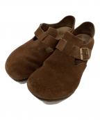 BIRKENSTOCKビルケンシュトック）の古着「ロンドン スウェードレザーシューズ」｜ブラウン