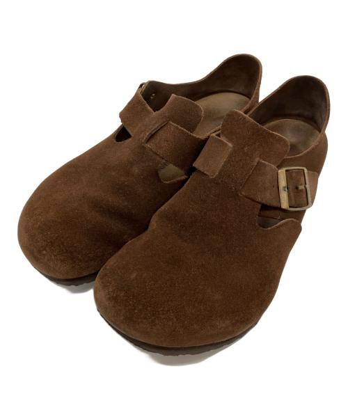 BIRKENSTOCK（ビルケンシュトック）BIRKENSTOCK (ビルケンシュトック) ロンドン スウェードレザーシューズ ブラウン サイズ:41の古着・服飾アイテム
