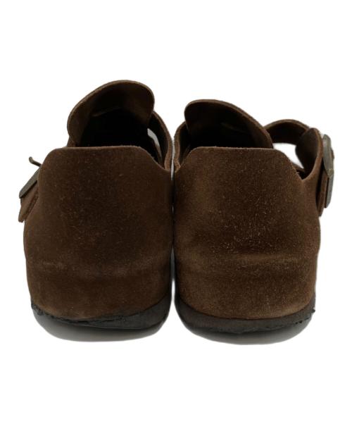 BIRKENSTOCK（ビルケンシュトック）BIRKENSTOCK (ビルケンシュトック) ロンドン スウェードレザーシューズ ブラウン サイズ:41の古着・服飾アイテム