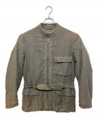 Martin Margiela 10マルタン・マルジェラ 10）の古着「モーターサイクルジャケット」｜カーキ