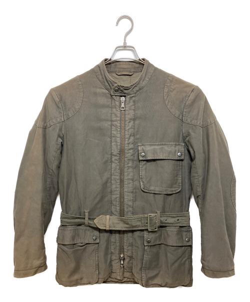 Martin Margiela 10（マルタン・マルジェラ 10）Martin Margiela 10 (マルタン・マルジェラ 10) モーターサイクルジャケット カーキ サイズ:44の古着・服飾アイテム