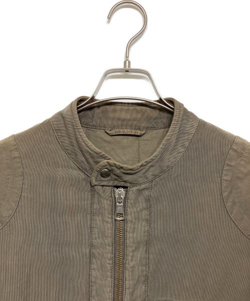 Martin Margiela 10（マルタン・マルジェラ 10）Martin Margiela 10 (マルタン・マルジェラ 10) モーターサイクルジャケット カーキ サイズ:44の古着・服飾アイテム