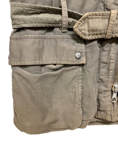 Martin Margiela 10（マルタン・マルジェラ 10）Martin Margiela 10 (マルタン・マルジェラ 10) モーターサイクルジャケット カーキ サイズ:44の古着・服飾アイテム