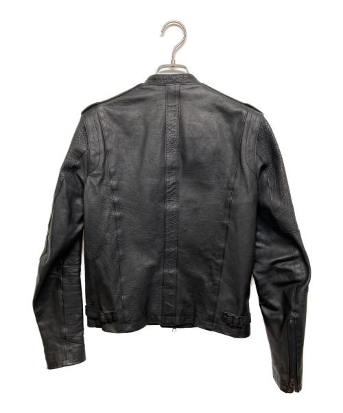 FACTOTUM（ファクトタム）FACTOTUM (ファクトタム) カウレザーライダースジャケット ブラック サイズ:44の古着・服飾アイテム