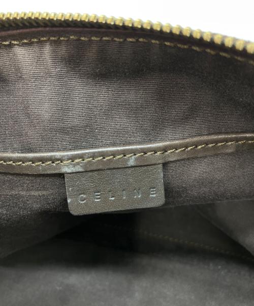 CELINE（セリーヌ）CELINE (セリーヌ) Cブラゾン ワンショルダーバッグ ブラウンの古着・服飾アイテム