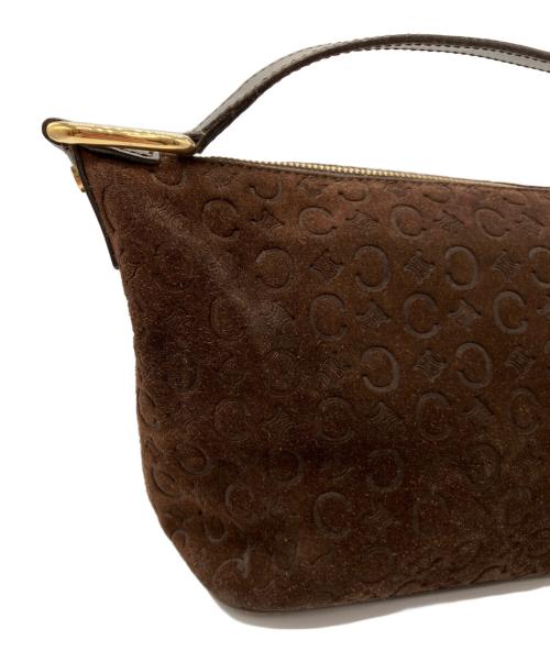 CELINE（セリーヌ）CELINE (セリーヌ) Cブラゾン ワンショルダーバッグ ブラウンの古着・服飾アイテム