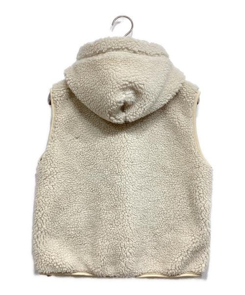 Gymphlex（ジムフレックス）Gymphlex (ジムフレックス) BOA HOODED SHORT VEST / ボアフーデッド ショートベスト ホワイト サイズ:14 未使用品の古着・服飾アイテム