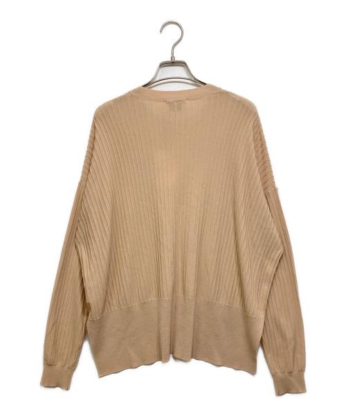 Acne studios（アクネ ストゥディオズ）ACNE STUDIOS (アクネ ストゥディオズ) コットンリブニット ベージュ サイズ:XSの古着・服飾アイテム