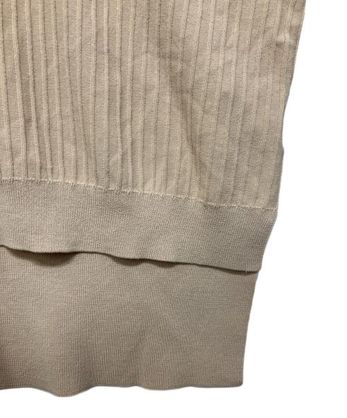 Acne studios（アクネ ストゥディオズ）ACNE STUDIOS (アクネ ストゥディオズ) コットンリブニット ベージュ サイズ:XSの古着・服飾アイテム