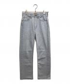 THESHISHIKUIシシクイ）の古着「BASIC JEANS アイスピンク」｜インディゴ