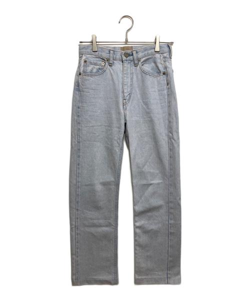 THESHISHIKUI（シシクイ）THESHISHIKUI (シシクイ) BASIC JEANS アイスピンク インディゴ サイズ:24の古着・服飾アイテム