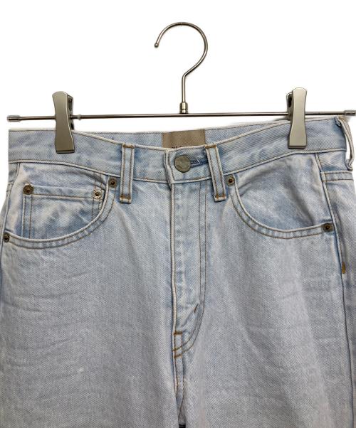 THESHISHIKUI（シシクイ）THESHISHIKUI (シシクイ) BASIC JEANS アイスピンク インディゴ サイズ:24の古着・服飾アイテム