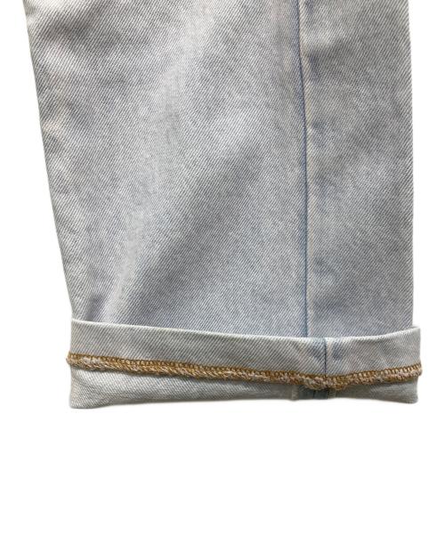 THESHISHIKUI（シシクイ）THESHISHIKUI (シシクイ) BASIC JEANS アイスピンク インディゴ サイズ:24の古着・服飾アイテム