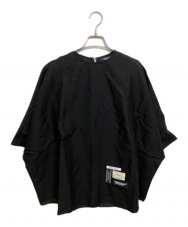 中古・古着通販】UNDERCOVER (アンダーカバー) 半袖ブラウス ブラック
