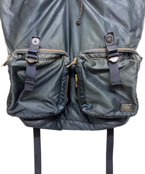 PORTER（ポーター）PORTER (ポーター) TANKER BACKPACK ネイビーの古着・服飾アイテム