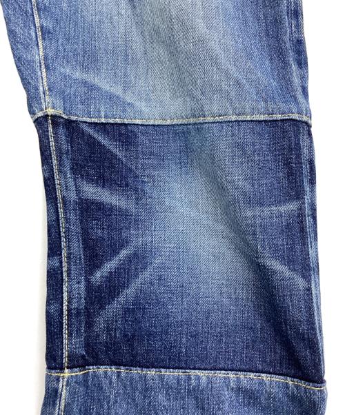 Hysteric Glamour（ヒステリックグラマー）Hysteric Glamour (ヒステリックグラマー) HRK加工 スタッズ デニムパンツ インディゴ サイズ:32inchの古着・服飾アイテム