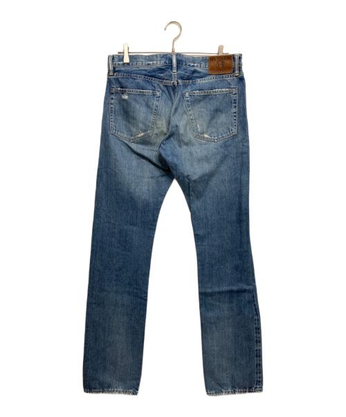 Hysteric Glamour（ヒステリックグラマー）Hysteric Glamour (ヒステリックグラマー) ECR加工 スタッズデニムパンツ インディゴ サイズ:W33の古着・服飾アイテム