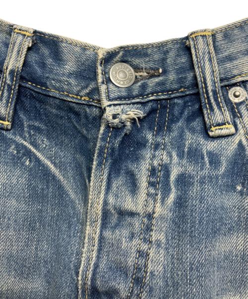 Hysteric Glamour（ヒステリックグラマー）Hysteric Glamour (ヒステリックグラマー) SP加工WR スタッズ デニムパンツ インディゴ サイズ:32inchの古着・服飾アイテム