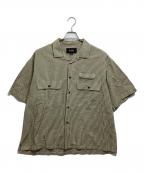 PWAプア）の古着「MINI SUCKER S/S SHIRT」｜グリーン