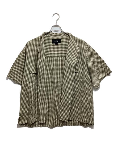 PWA（プア）PWA (プア) MINI SUCKER S/S SHIRT グリーン サイズ:ＸＬの古着・服飾アイテム