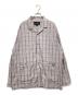 PWA（プア）の古着「LINEN MIX O/C SHIRT」｜ベージュ