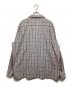 PWA (プア) LINEN MIX O/C SHIRT ベージュ サイズ:ＸＬ：10000円