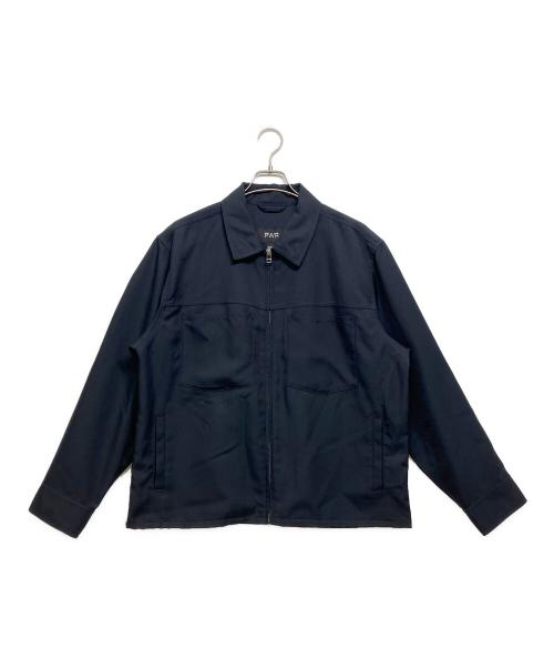 PWA（プア）PWA (プア) UNIHOME-06 ジップブルゾン ネイビー サイズ:XLの古着・服飾アイテム