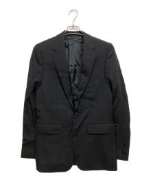 CELINE（セリーヌ）の古着「ノッチドラペル2Bテーラードジャケット」｜ブラック