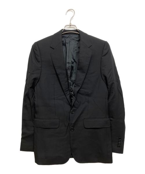 CELINE（セリーヌ）CELINE (セリーヌ) ノッチドラペル2Bテーラードジャケット ブラック サイズ:SIZE44の古着・服飾アイテム