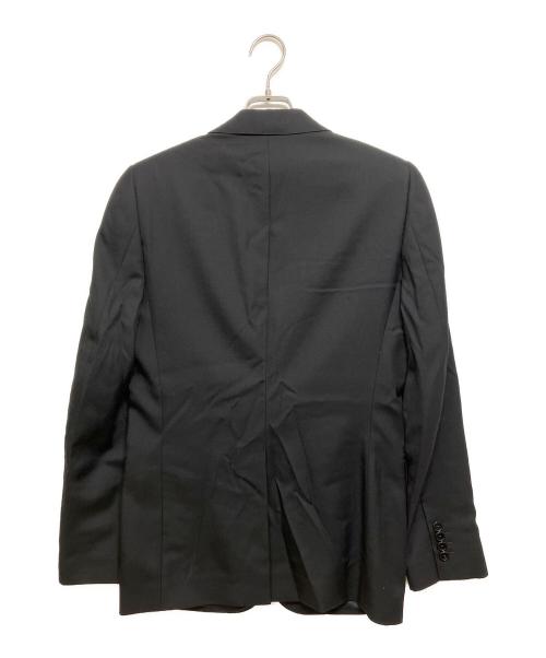 CELINE（セリーヌ）CELINE (セリーヌ) ノッチドラペル2Bテーラードジャケット ブラック サイズ:SIZE44の古着・服飾アイテム