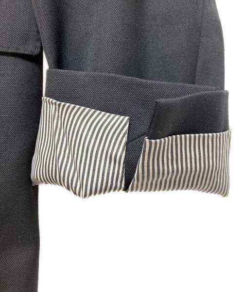 CELINE（セリーヌ）CELINE (セリーヌ) ノッチドラペル2Bテーラードジャケット ブラック サイズ:SIZE44の古着・服飾アイテム