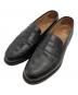 Crockett & Jones（クロケット＆ジョーンズ）の古着「BOSTON2 コインローファー」｜ブラック