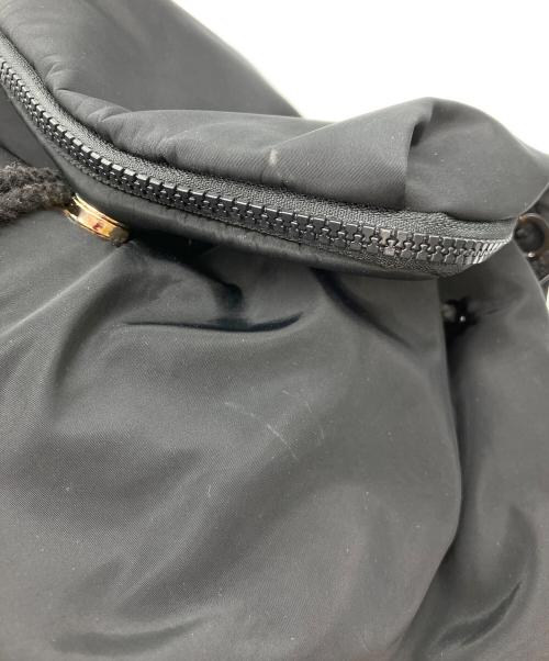 SEE BY CHLOE（シーバイクロエ）SEE BY CHLOE (シーバイクロエ) スターチャーム付ナイロンリュック ブラックの古着・服飾アイテム
