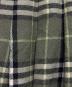 中古・古着 BURBERRY BLUE LABEL (バーバリー ブルー レーベル) ノバチェック ラップスカート グリーン サイズ:36：5000円